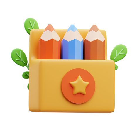 Color Box  3D Icon