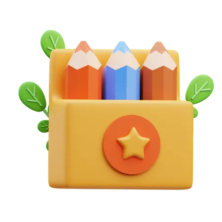 Color Box  3D Icon