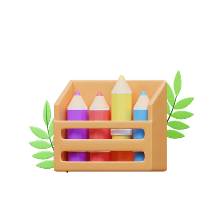 Color Box  3D Icon