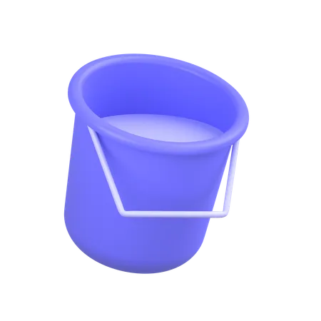 Color Bucket  3D Icon