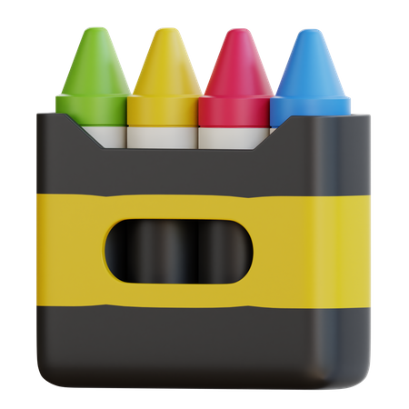 Color crayón  3D Icon