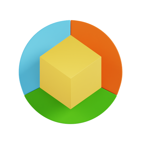 Color Cube  3D Icon