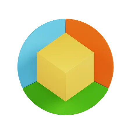 Color Cube  3D Icon