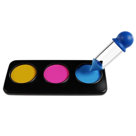 Color Dopper  3D Icon