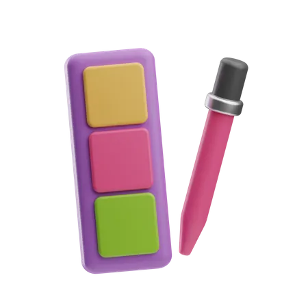 Color Dropper  3D Icon