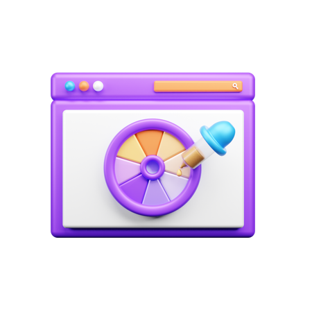 Color dropper  3D Icon