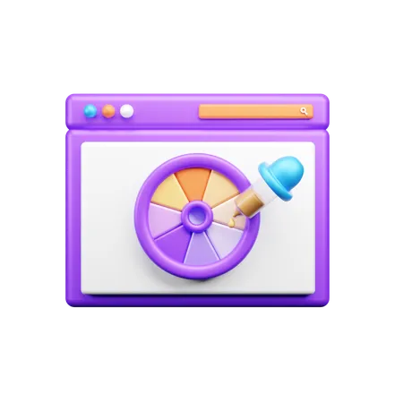 Color dropper  3D Icon