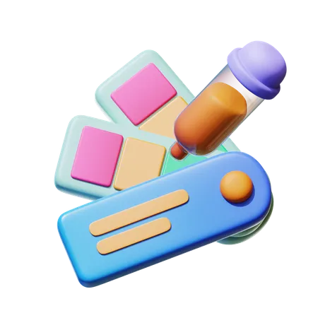 Color Dropper Tool  3D Icon