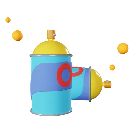 Color de aerosol  3D Icon