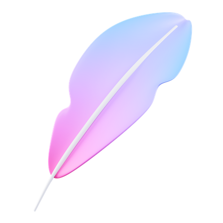 Color Feathers  3D Icon