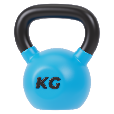 Color Kettlebell  3D Icon