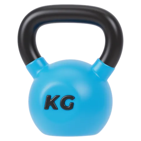 Color Kettlebell  3D Icon