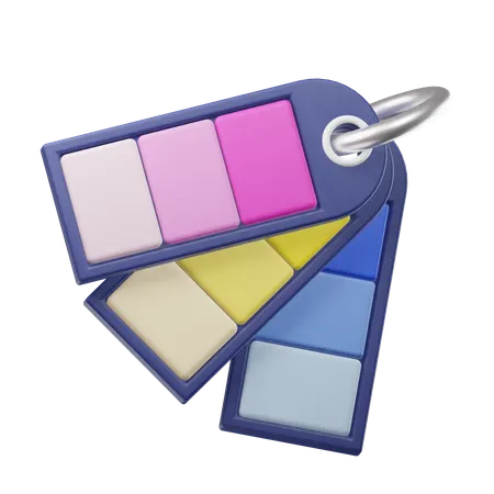 Color del paladar  3D Icon