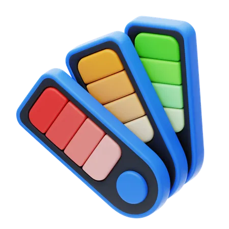 Color Palette  3D Icon
