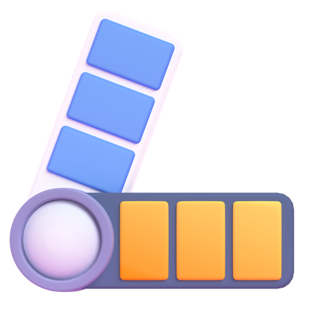 Color Palette  3D Icon