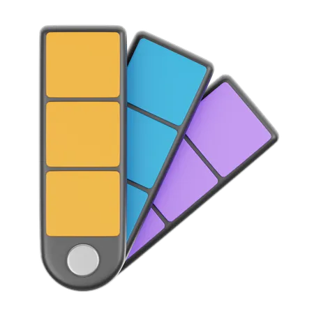 Color Palette  3D Icon