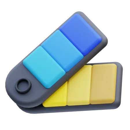 Color Palette  3D Icon