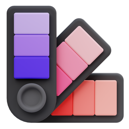 Color Palette  3D Icon