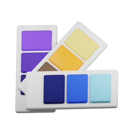 Color Palette  3D Icon