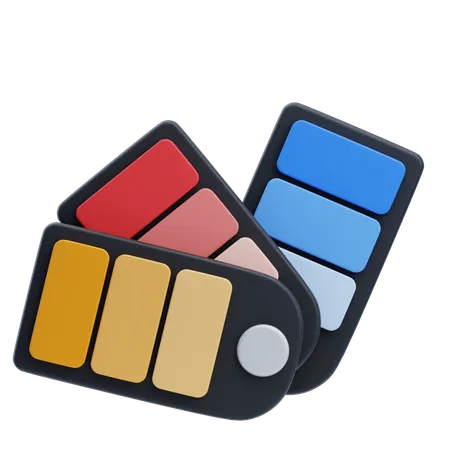 Color Palette  3D Icon