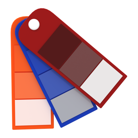 Color Palette  3D Icon