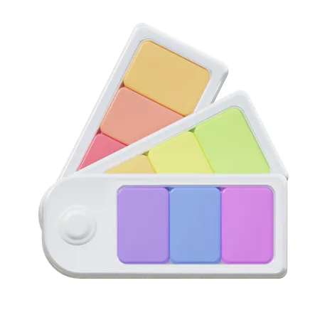 Color Palette  3D Icon