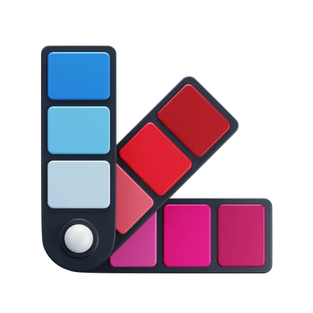 Color Palette  3D Icon