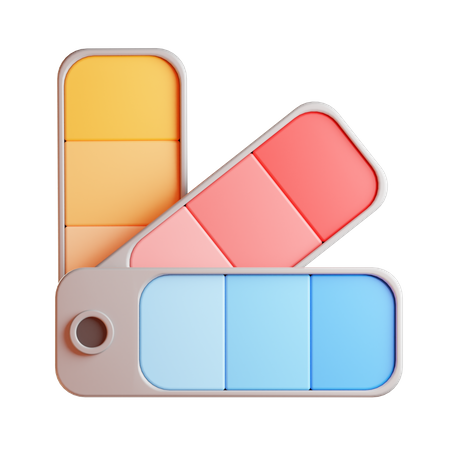 Color Palette  3D Icon