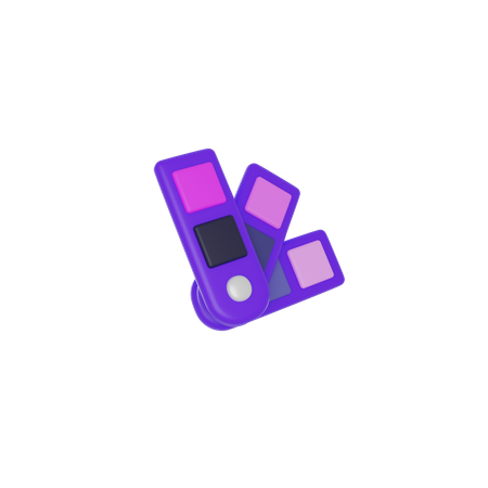 Color Palette  3D Icon