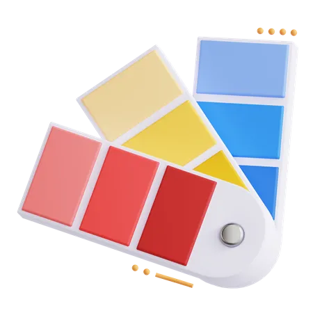 Color Palette  3D Icon