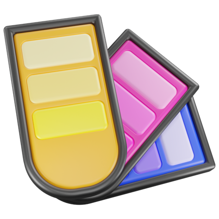 Color Palette  3D Icon