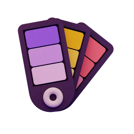 Color Palette  3D Icon