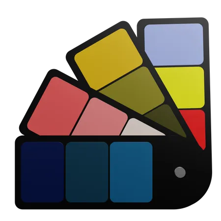 Color Palette  3D Icon