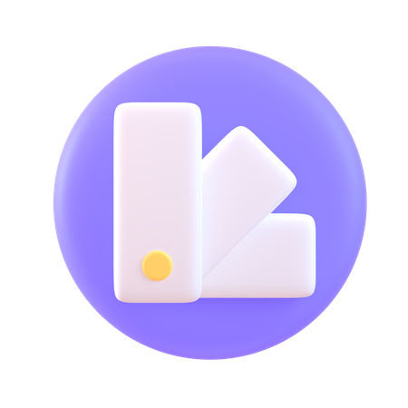 Color Palette  3D Icon