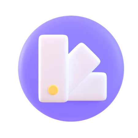 Color Palette  3D Icon