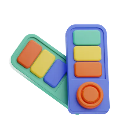 Color Palette  3D Icon