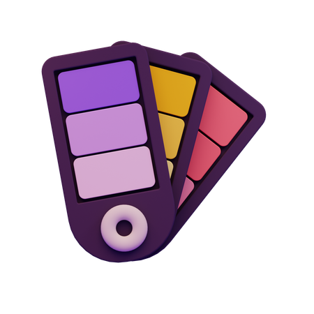 Color Palette  3D Icon