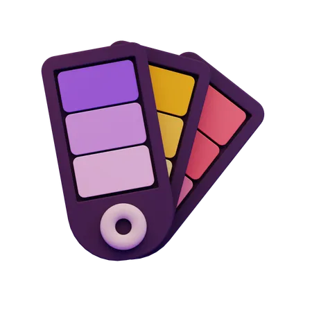 Color Palette  3D Icon