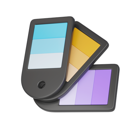 Color Palette  3D Icon