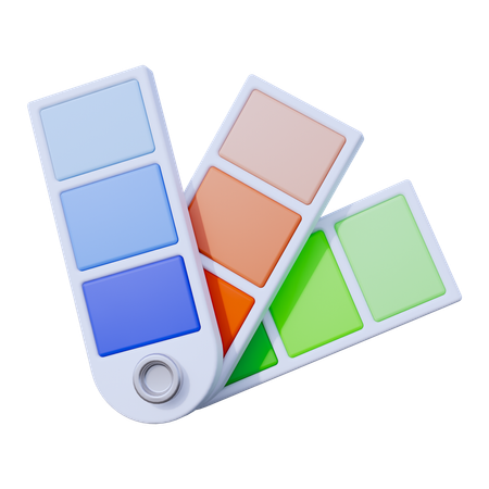 Color Palette  3D Icon