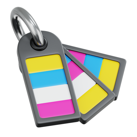 Color Palette  3D Icon