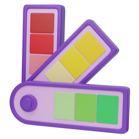 Color Palette  3D Icon