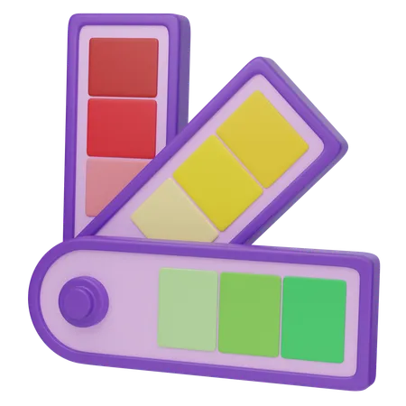 Color Palette  3D Icon