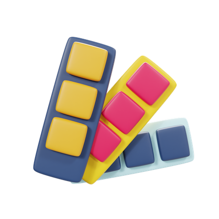 Color Palette  3D Icon