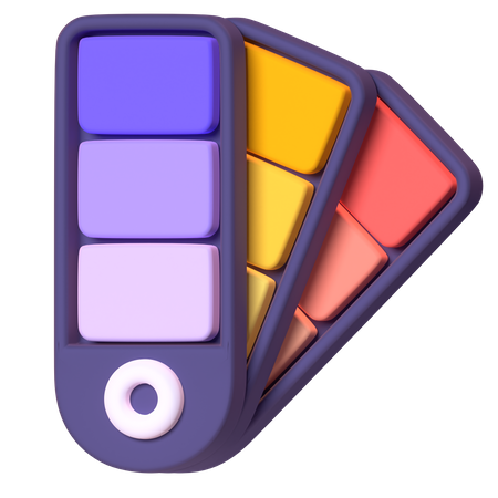 Color Palette  3D Icon