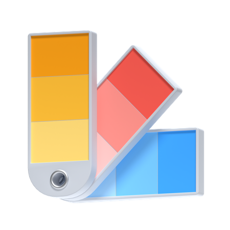 Color Palette  3D Icon