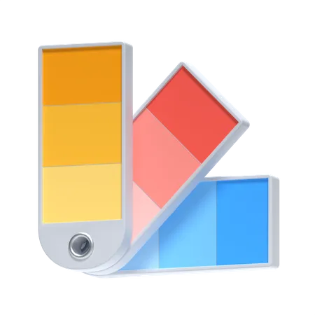 Color Palette  3D Icon