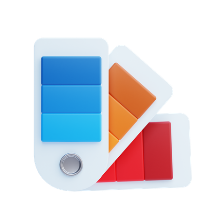 Color Palette  3D Icon