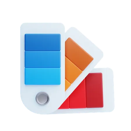 Color Palette  3D Icon