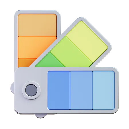 Color Palette  3D Icon